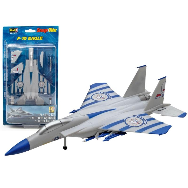 Details about   85-1377 revell 1/100 SnapTite F-15 Eagle Plastic Model Kit new in pack 
