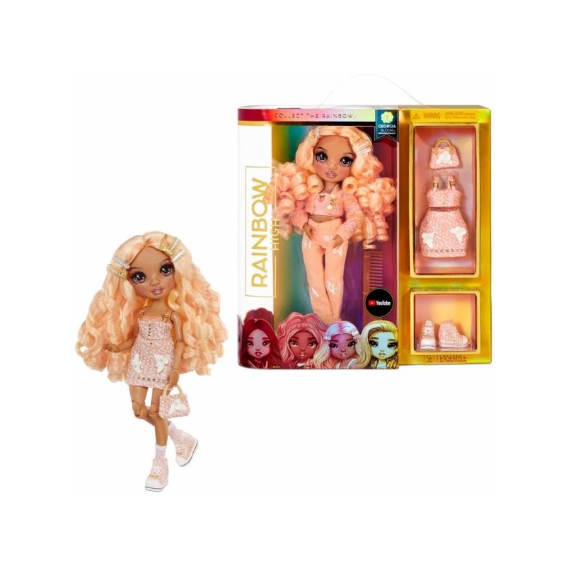 Кукла Rainbow High Peach Pink Fashion Doll