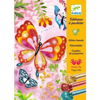 Glitter boards - Butterflies