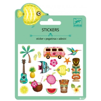 Small stickers - Hawaiian designs