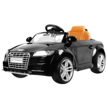 Детский электромобиль Audi TT (EVA колеса) Черный Лакированный