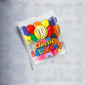 Classic Balloons 10 assorted