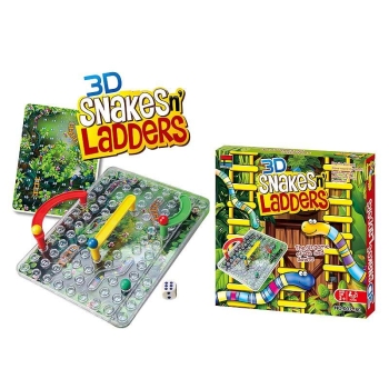 3D game Snakes and Ladders