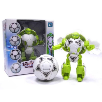 Робот трансформер-футбольный мяч