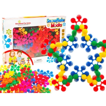 Puzzle blocks, 72pcs. (Snow flake blocks)