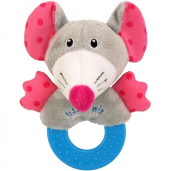 Plush Rattle toy-Mouse