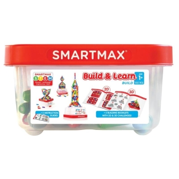 Магнитный конструктор SMARTMAX, основной набор, 100 деталей