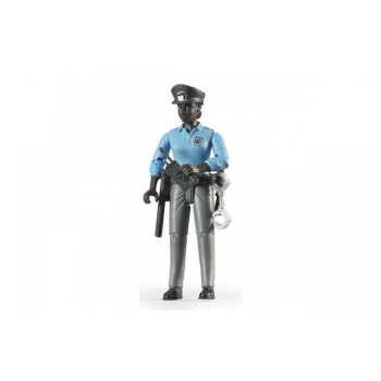 Inimfiguur, naispolitseinik(tume)politsei lisadega