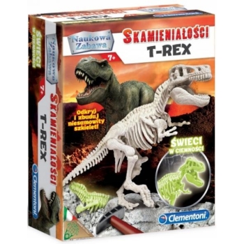 Kaeva välja skelett T-Rex Dinosaur Fluo Clementoni