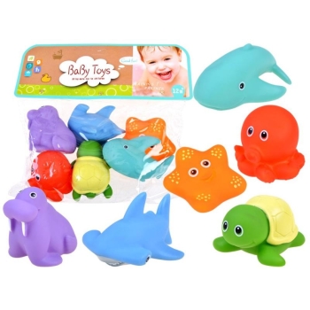 Набор резиновых игрушек "Морские Животные"