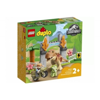 LEGO DUPLO 10939 T.rex and Triceratops Dinosaur Breakout