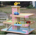 Детская Деревянная парковка / Деревянный гараж