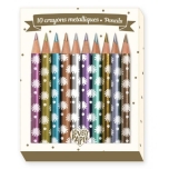 Pencils - 10 Chichi mini metalic pencils
