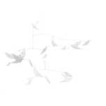 Mobiles - White birds