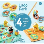 Educational wooden games - LudoPark - 4 games
