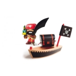 Пират El Loco с лодкой