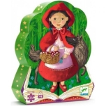 Silhouette puzzle - Little Red Riding Hood - 36 pcs
