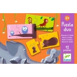 Duo-Trio Puzzles - Mom and baby