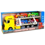 Transporter with car Set/Large car +4 small cars