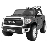 Детский электромобиль Toyota Tundra (EVA колеса) Черный Лакированный