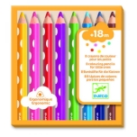 8 цветных карандашей для малышей