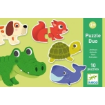 Duo Puzzle - Animals (20 pcs)