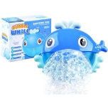 Bubble whale bath toy