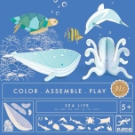 Color-Assemble-Play - Sea life