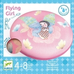 Игры на ловкость - Летающий диск - Летающая девушка