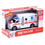 Ambulance toy car with light sound