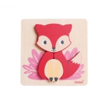 iWood Wooden puzzle of a fox animal