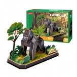 Cubic Fun 3D Puzzle Animals - Gorilla 34 pieces