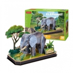 Cubic Fun 3D Puzzle Animals - Elephant 42 pieces