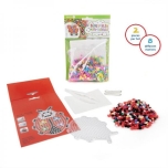 Iron-on bead set - Fuse beads crafting (2 in a set)