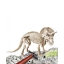 Kaeva välja skelett Triceratops Clementoni