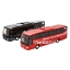 Metal buss pull back MB TRAVEGO 1:60 - Welly (musta värvi)
