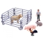 Small Farm Animal Set - Pig, Rabbit, Sheep, Rooster