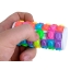 Rotating colorful magic cup puzzle