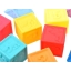 Мягкие резиновые кубики для малышей 10 штук (6 кубиков + 4 треугольника) 