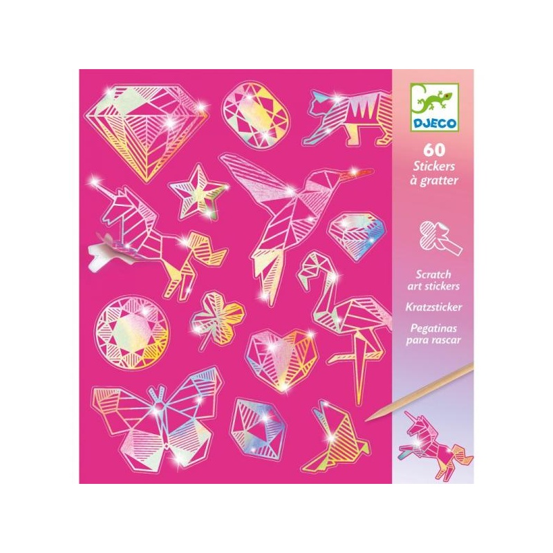 Scratch cards Stickers Diamond