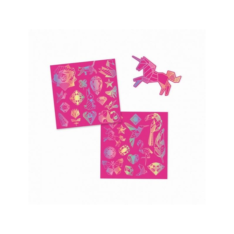 Scratch cards Stickers Diamond