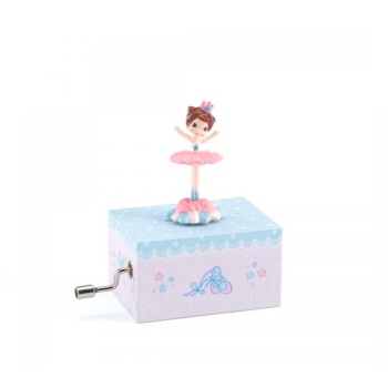 Hand cranked music boxes - Ballerina on stage
