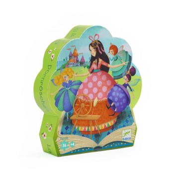 Silhouette puzzles - Sleeping beauty - 24pcs