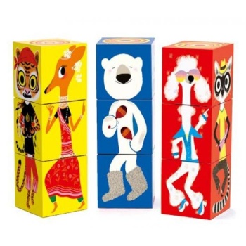 Educational games - Blocks - 9 funny animals blocks