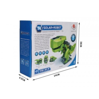 Solar Rechargeable Kit Dinosaur / Educational Kit Solar Robot 4 in 1