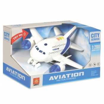Airplane 1:200 with lighte and sound