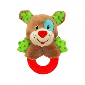 Plush Rattle toy-Dog
