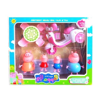 Peppa Pig Set "Picnic with motorbike"