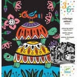 Colouring velvet  "Creepy crawlies"
