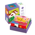 Wooden puzzle - Coloured farm